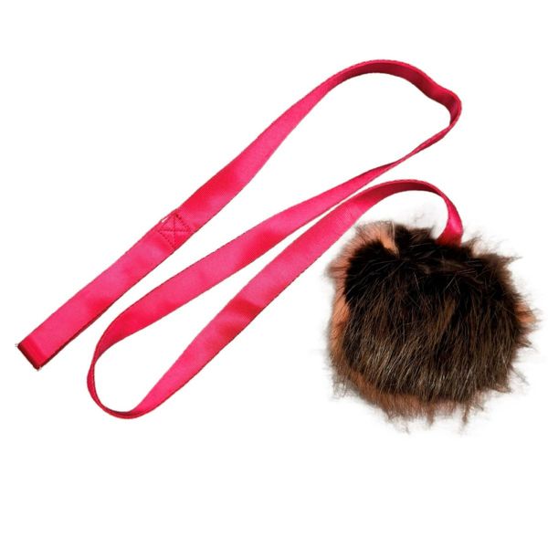 Doggie-Zen Lang jaktleke med knitring og beverpels