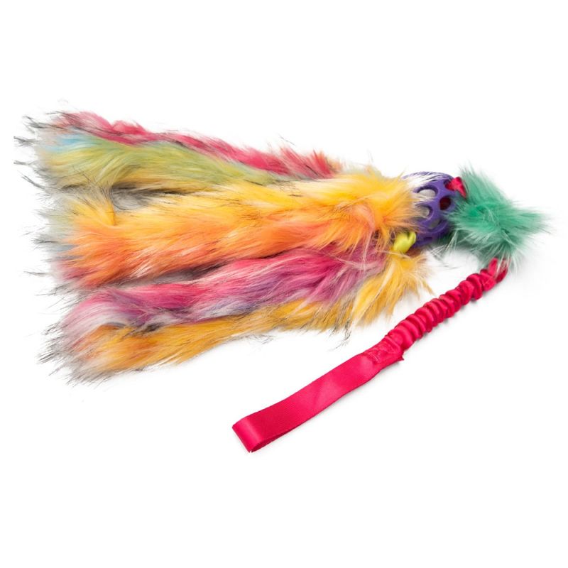 Doggie-Zen Kampleke med strikk, fuskepels og nettingball