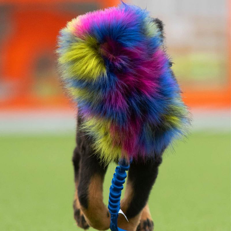Doggie-zen Knittrelomme med fuskepels