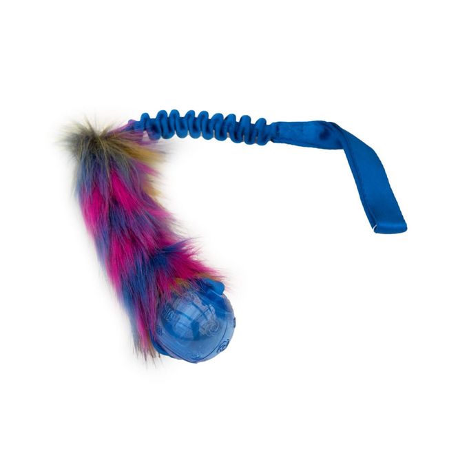 Hovedbilde Doggie-zen kampleke med fuskepels og KONG squeezz