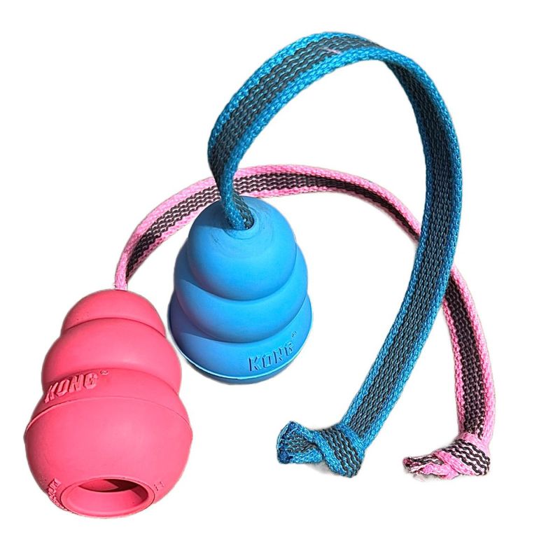 Kong puppy med tau